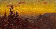 Sanford Robinson Gifford From the Shawangunk Mountains oil painting artist
